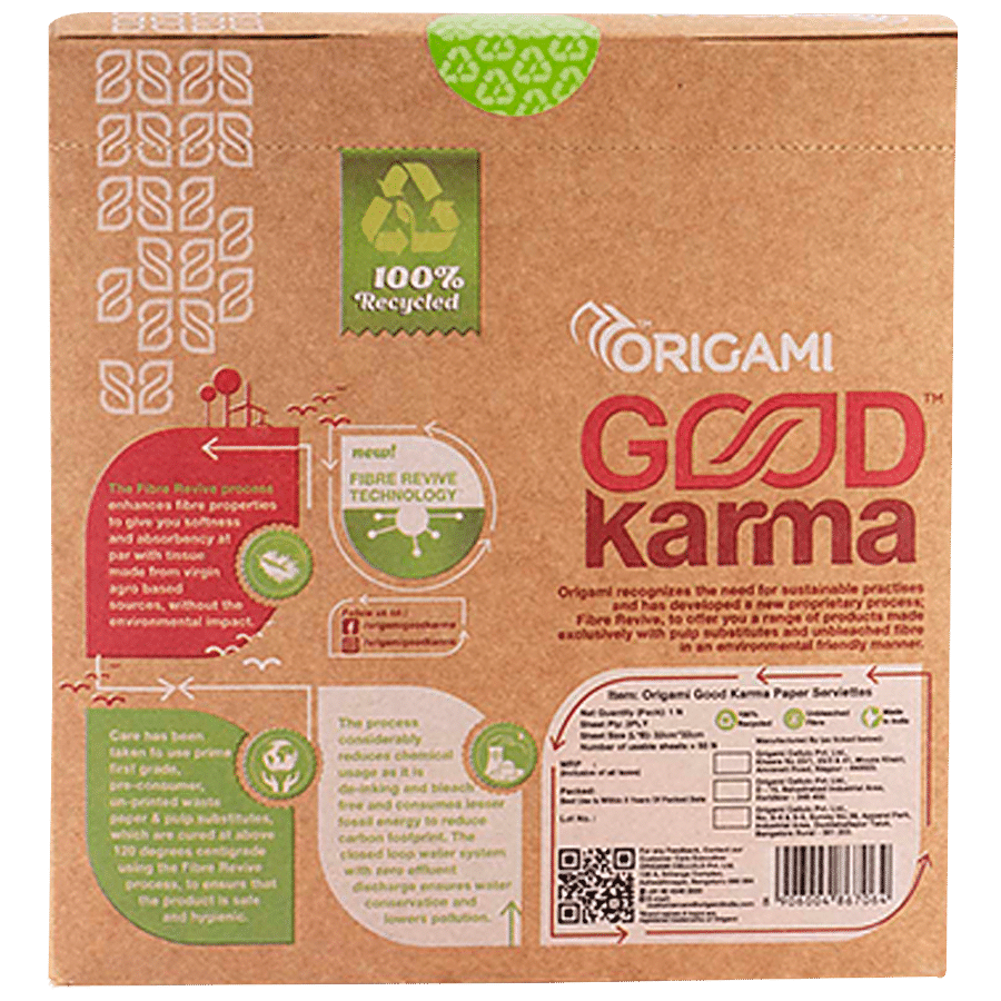 Origami Good Karma Paper Serviettes - 2 Ply