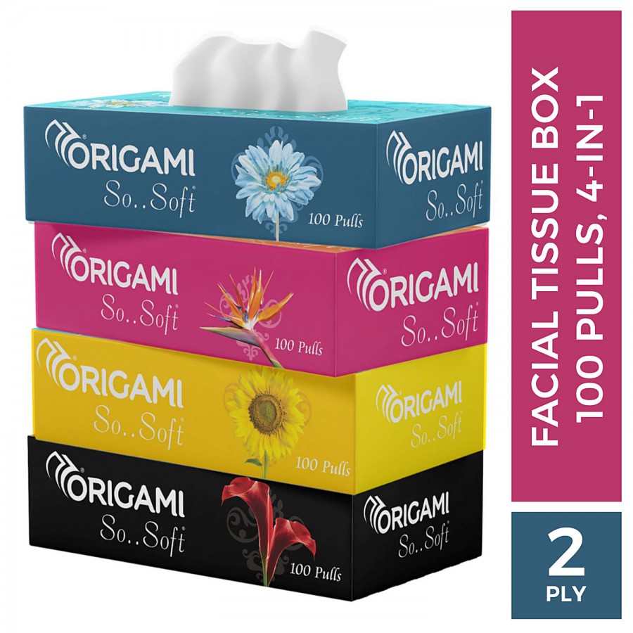 Origami Facial Tissues - 2 Ply