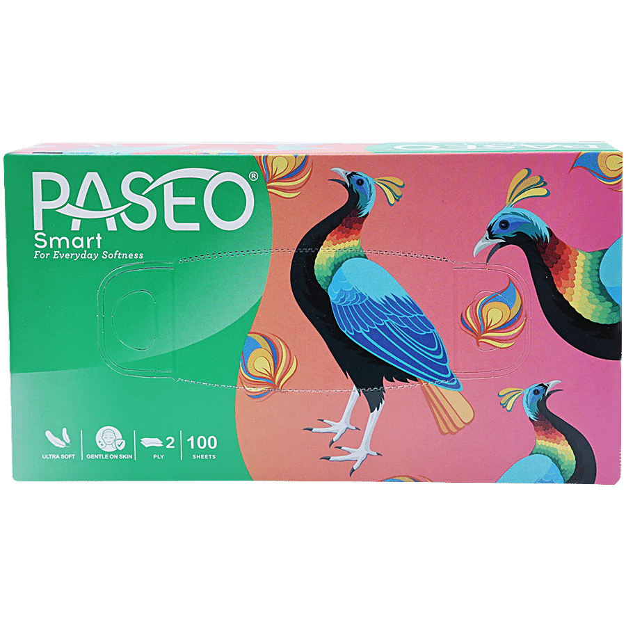 Paseo Facial Tissues - 2 Ply