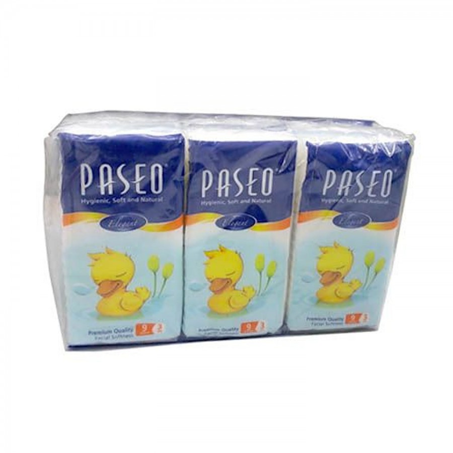 Paseo Elegant Facial Softness Hankey Pocket Napkins - 3 Ply