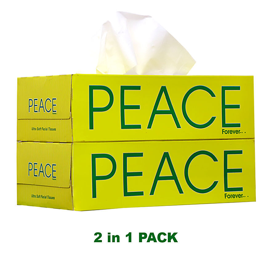 Peace Facial Tissues - 2 Ply