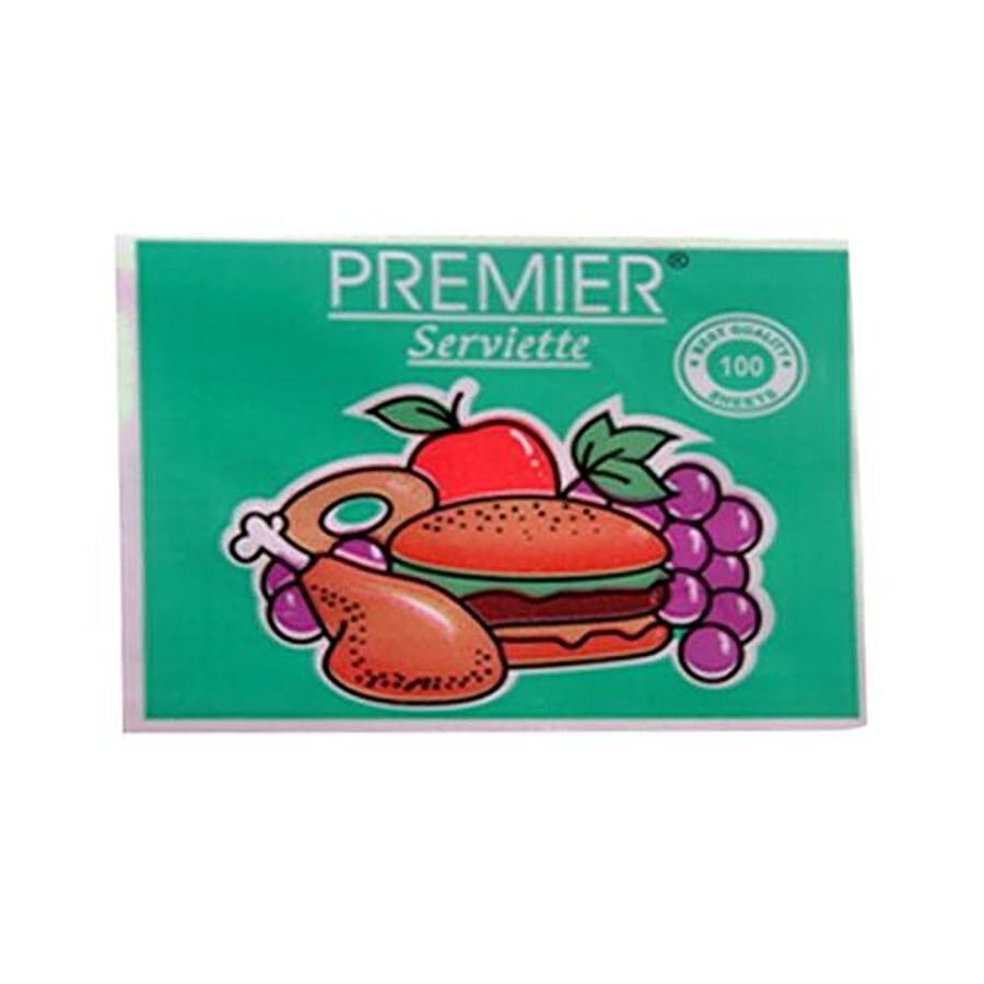 Premier Serviettes - 1 Ply