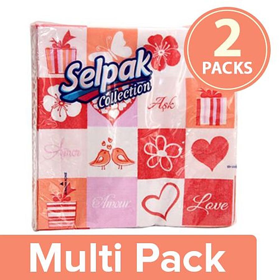 Selpak Collection Printed Napkin Paper Tissue