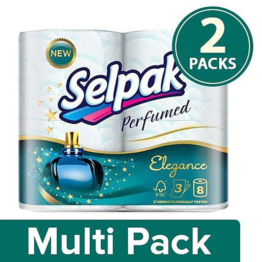 Selpak Toilet Tissue Paper - Perfumed