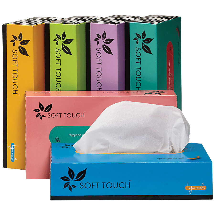 Soft Touch Facial-Tissue - 2 Ply