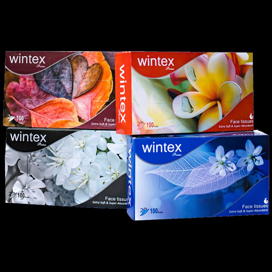 Wintex Prime Facial Tissues - 2 Ply