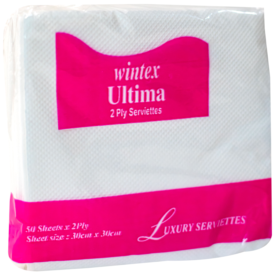 Wintex Ultima Serviettes Paper Napkins - 2 Ply