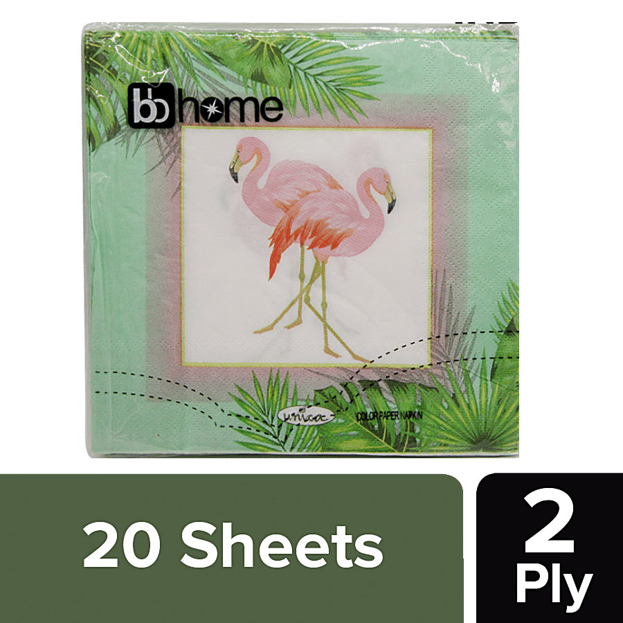 bb home Paper Napkins - Swan