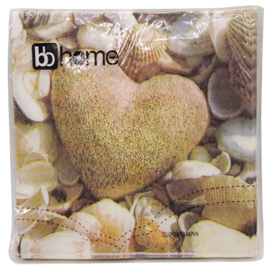 bb home Paper Napkins - Heart