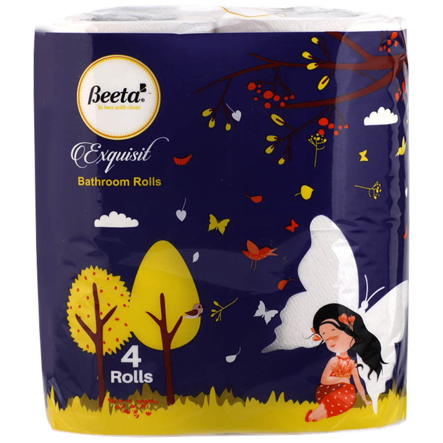 Beeta Exquisite Bathroom Rolls - 3 Ply