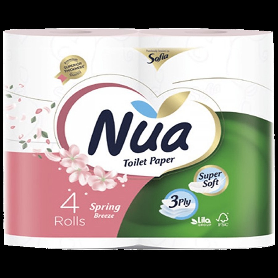 Nua Toilet Paper Roll - Perfumed Spring Breeze