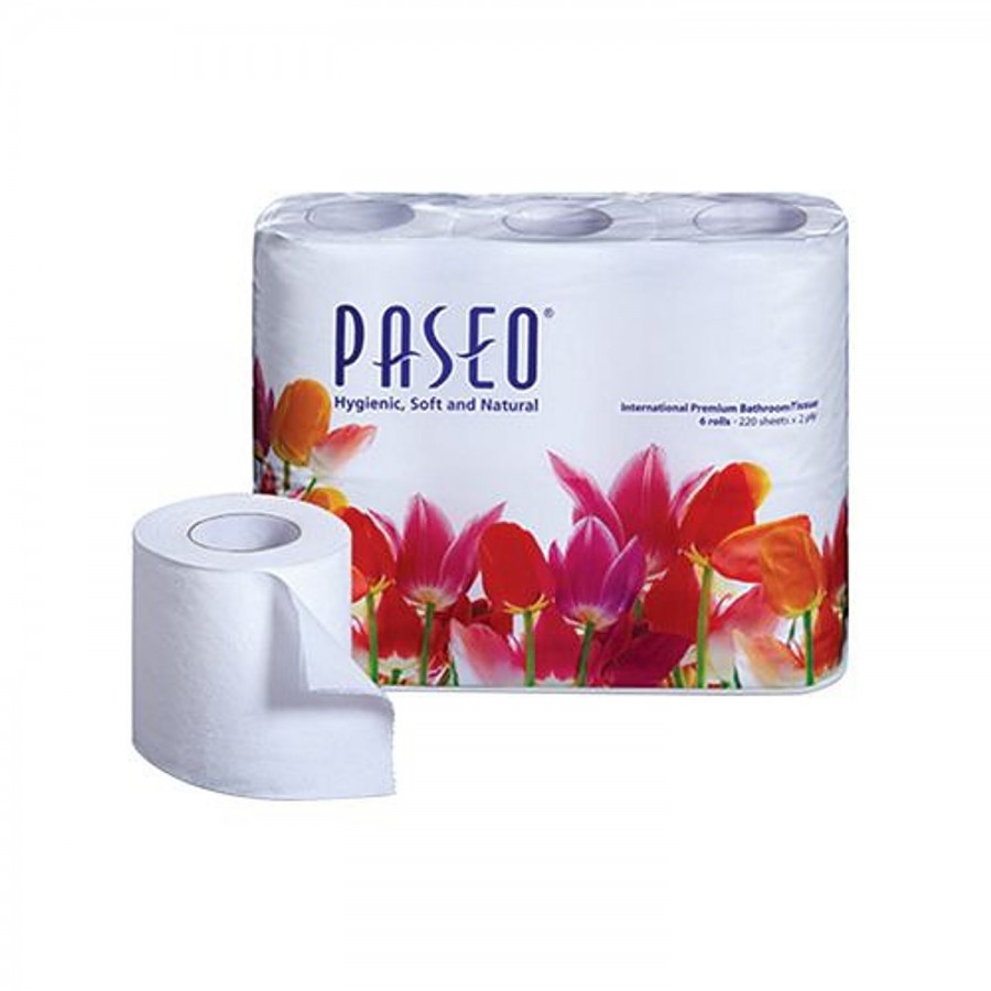 Paseo Premium Bathroom Tissue Roll - 2 Ply