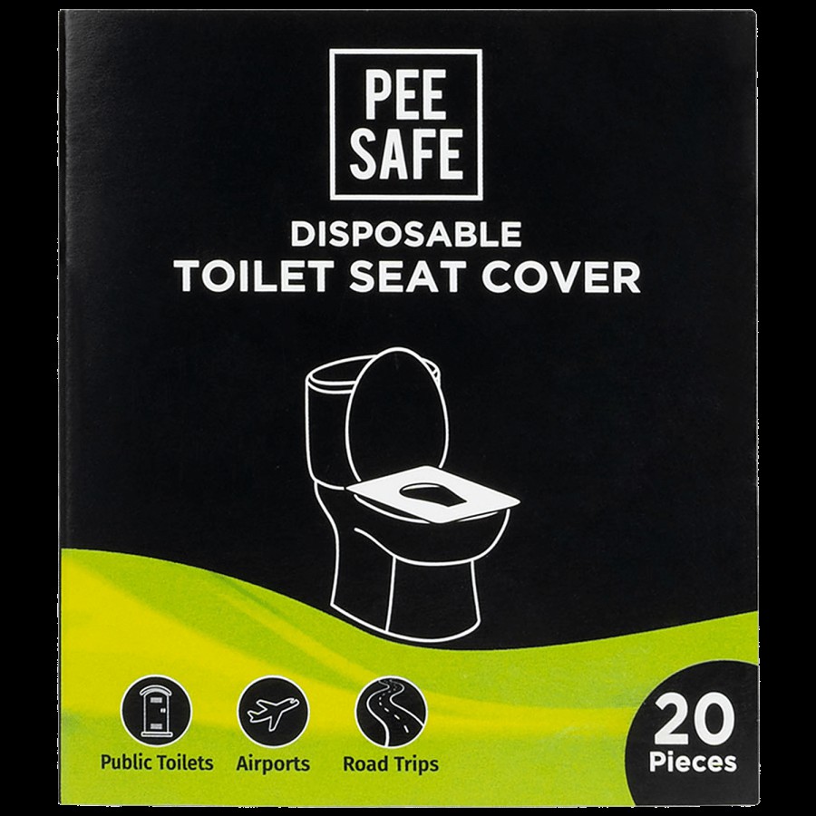 Pee Safe Disposable Toilet Seat Cover - Suitable For Public Toilets