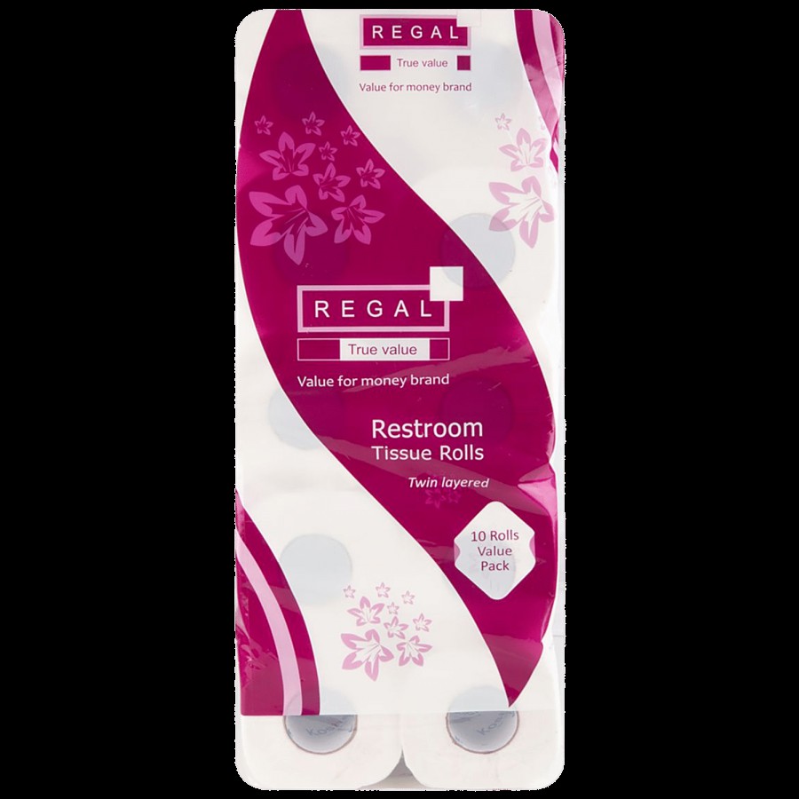 Regal Restroom Tissue Rolls - 2 Ply