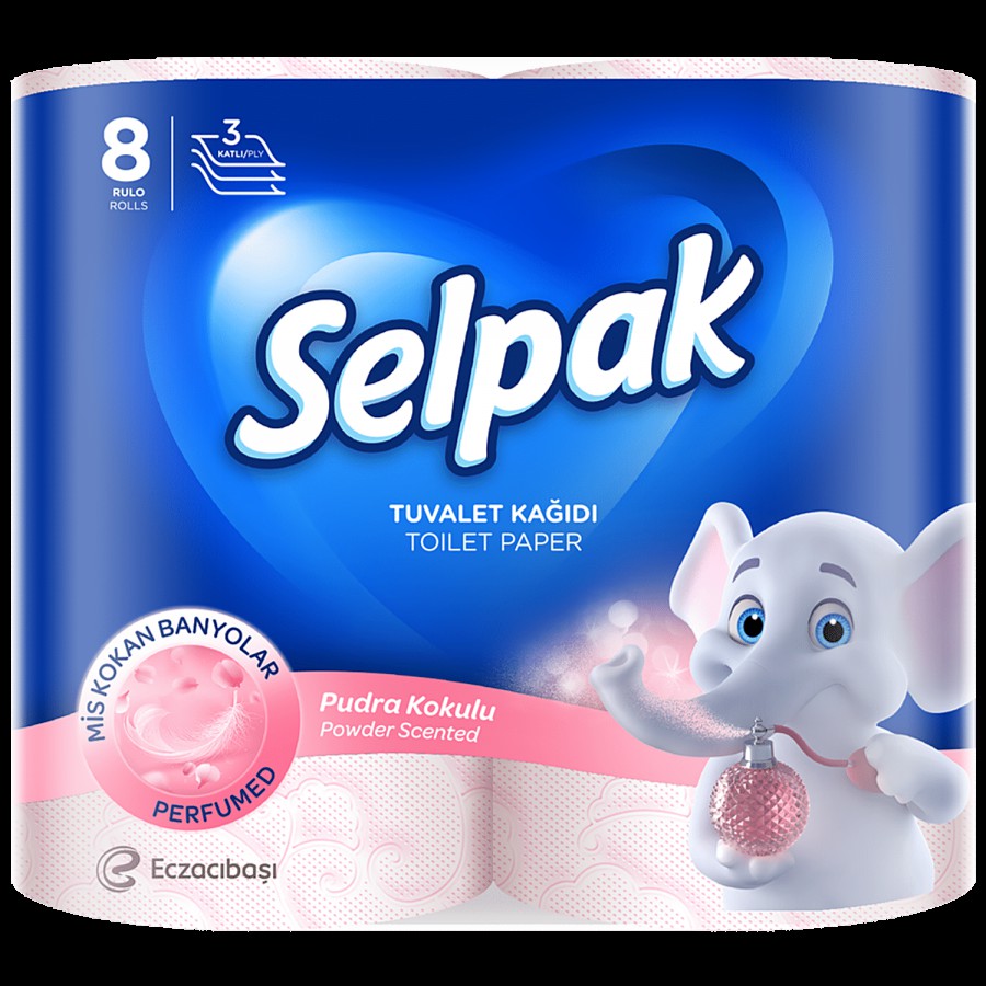 Selpak Imported Toilet Tissue Paper - Perfumed