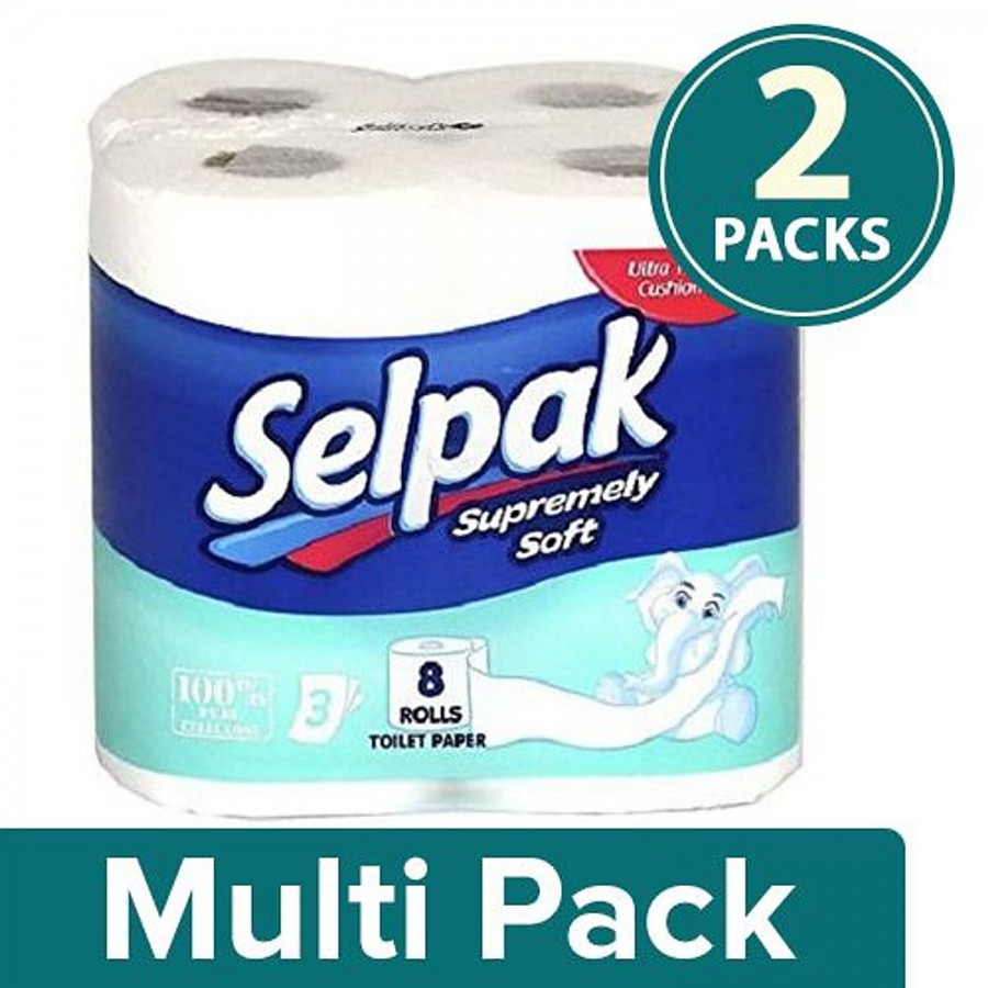 Selpak Imported Toilet Tissue Paper - Supremely Soft