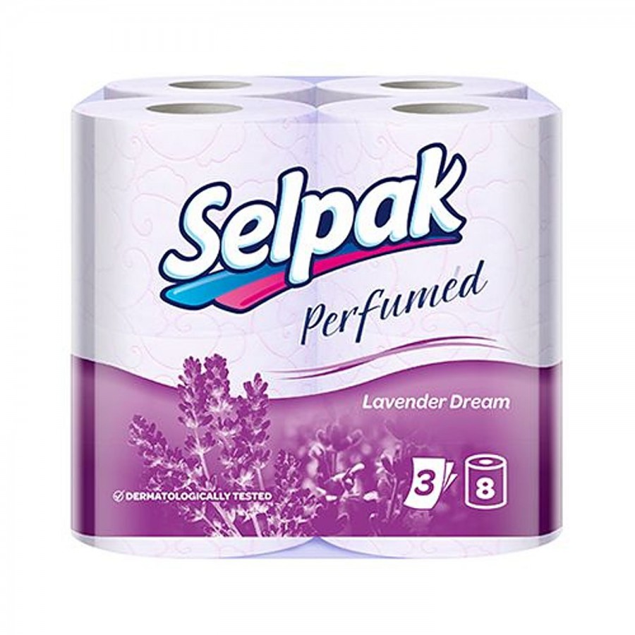 Selpak Perfumed Toilet Tissue Paper Roll - Lavender