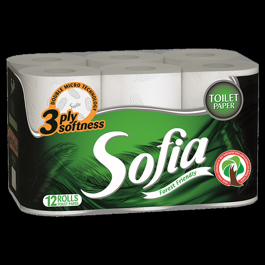 Sofia 3 Ply Toilet Paper