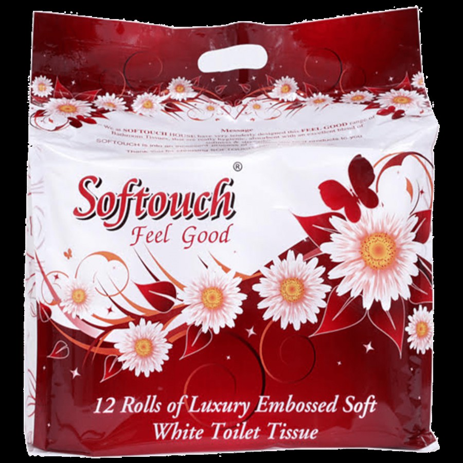 Softouch Toilet Tissue Rolls - 3 Ply