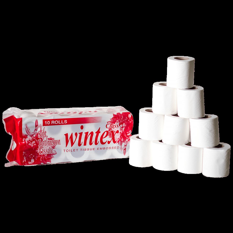 Wintex Toilet Tissue Rolls Embossed - 2 Ply