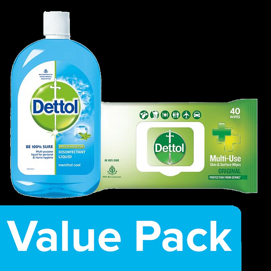 Dettol Disinfectant Skin & Surface Wipes