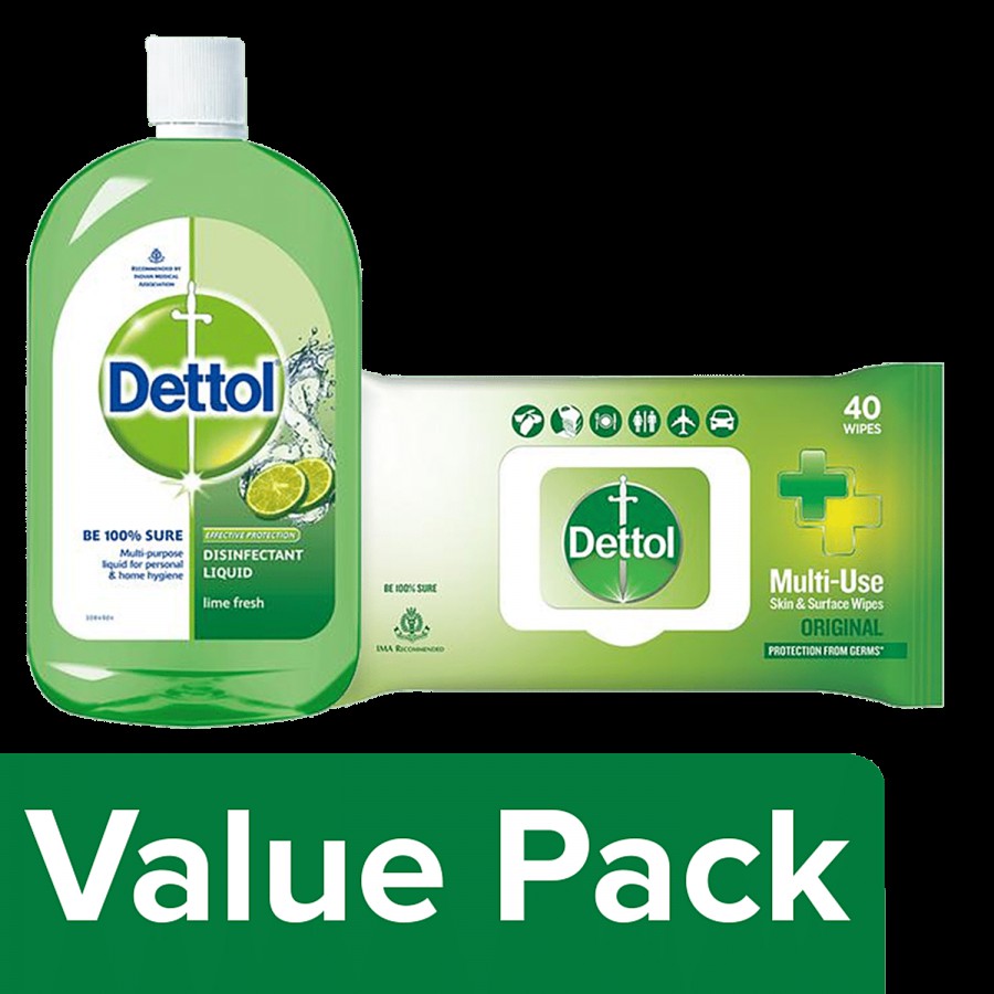 Dettol Disinfectant Skin & Surface Wipes