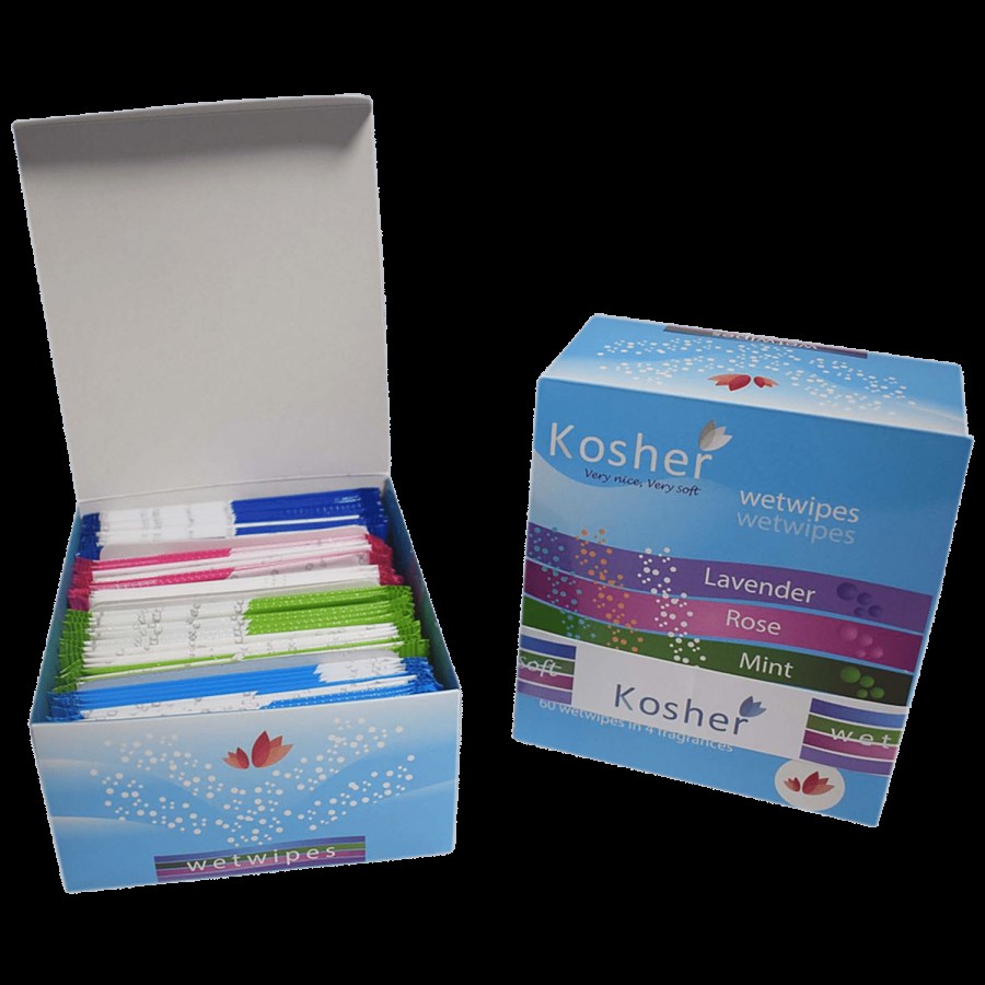 Kosher Wet Wipes - 2 Ply