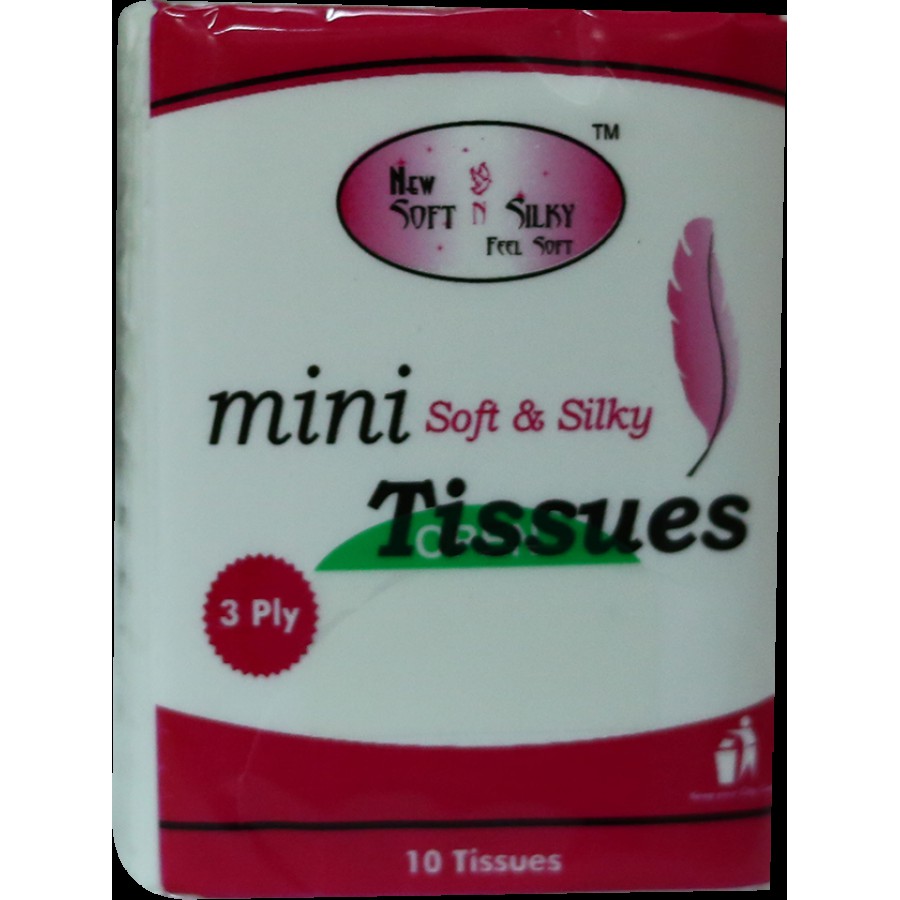 New Soft n Silky Mini Soft & Silky Tissues - 3 Ply