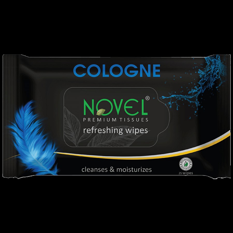 Novel Refreshing Wet Wipes - Cologne