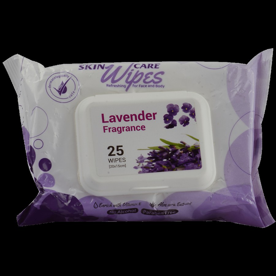 Saral Lavender Fragrance Wipes