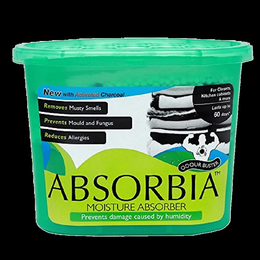 Absorbia  Moisture Absorber & Odour Buster Season Pack - With Activated Charcoal