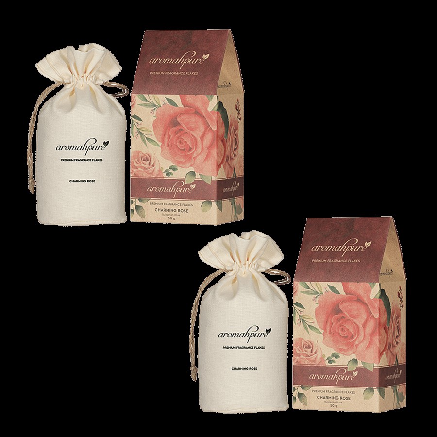 Aromahpure Premium Fragrance Flakes - Charming Rose