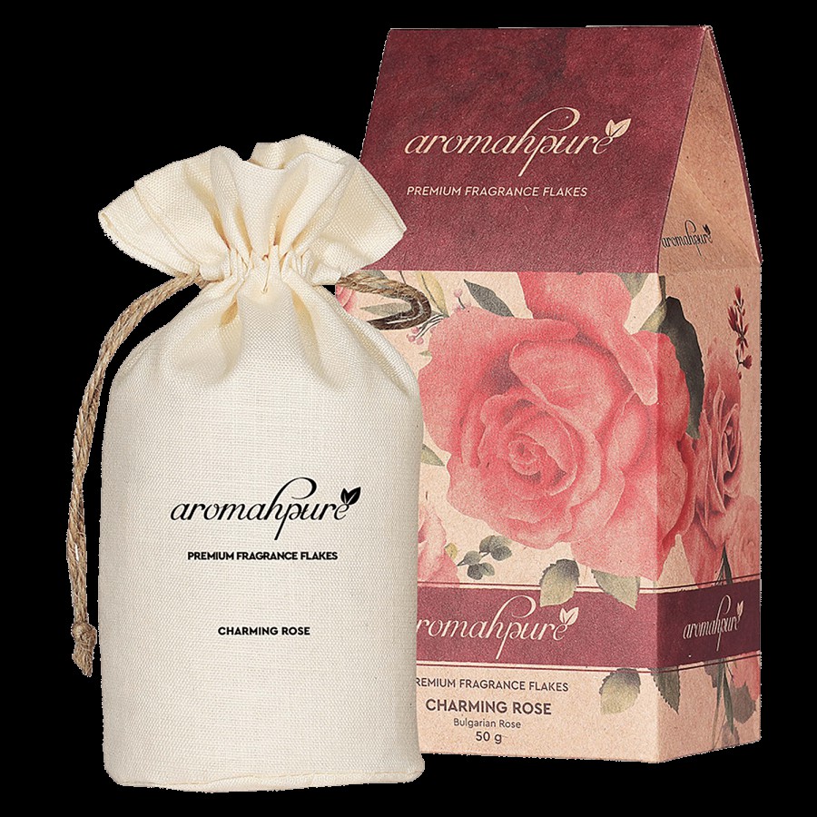 Aromahpure Premium Fragrance Flakes - Charming Rose