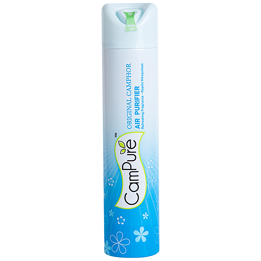 Campure Camphor Air Freshener Original + Rose & Camphor