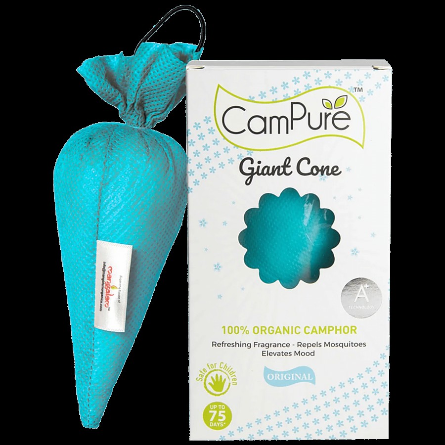 Campure Camphor Giant Cone - 100% Organic