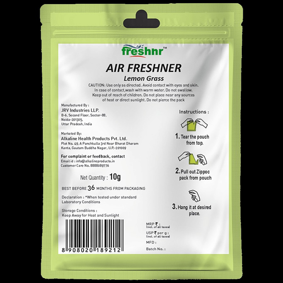 Freshnr Lemon Grass Air Freshener