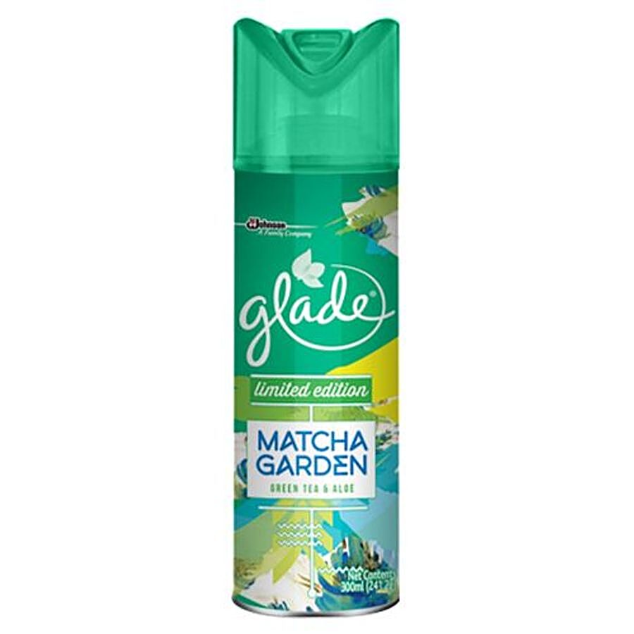 Glade Aerosol Air Freshener - Green Tea & Aloe