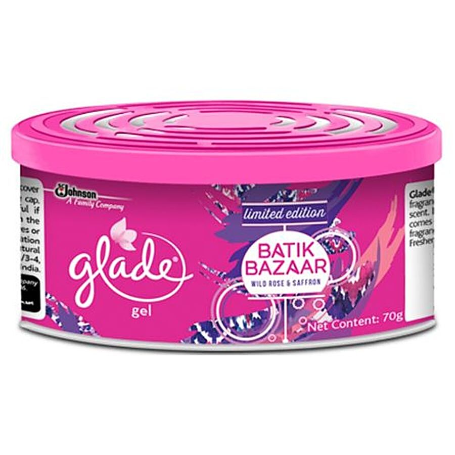 Glade Air Freshener Gel - Wild Rose & Saffron