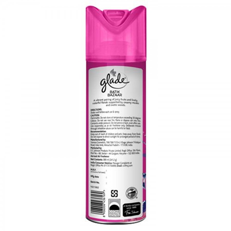 Glade Aerosol Air Freshener - Wild Rose & Saffron