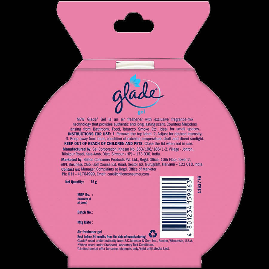 Glade Air Freshener Gel - Floral Bouquet