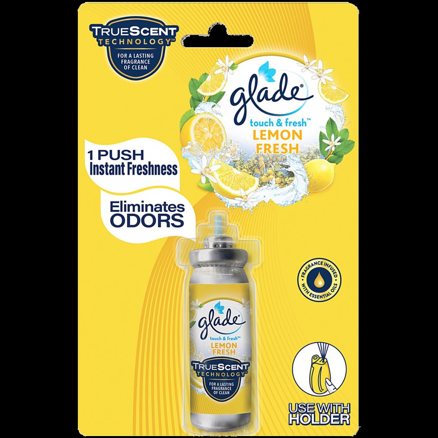 Glade Touch & Fresh Aerosol Air Freshener - Lemon Fresh