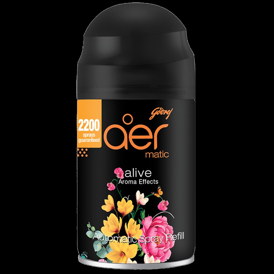 Godrej Aer Matic Automatic Spray Refill - Alive