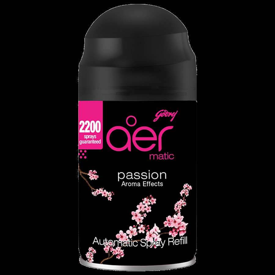 Godrej Aer Matic Automatic Spray Refill - Passion