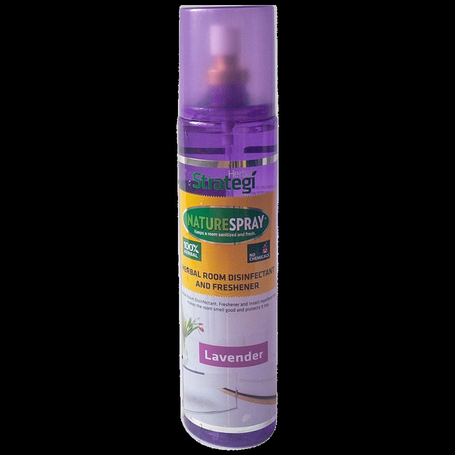 Herbal Strategi Herbal Room Disinfectant & Freshener - Lavender