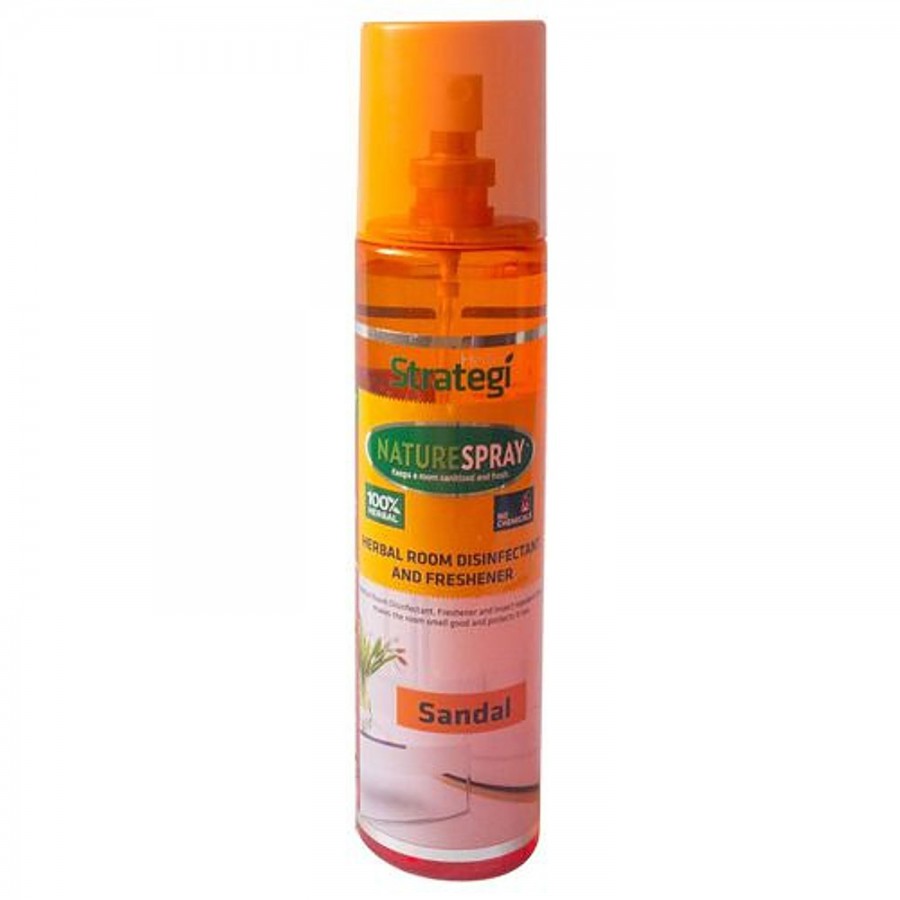 Herbal Strategi Nature Spray  Herbal Room Disinfectant & Freshener  - Sandal