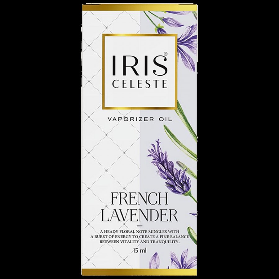 Iris Celeste Vaporizer Oil - French Lavender Fragrance