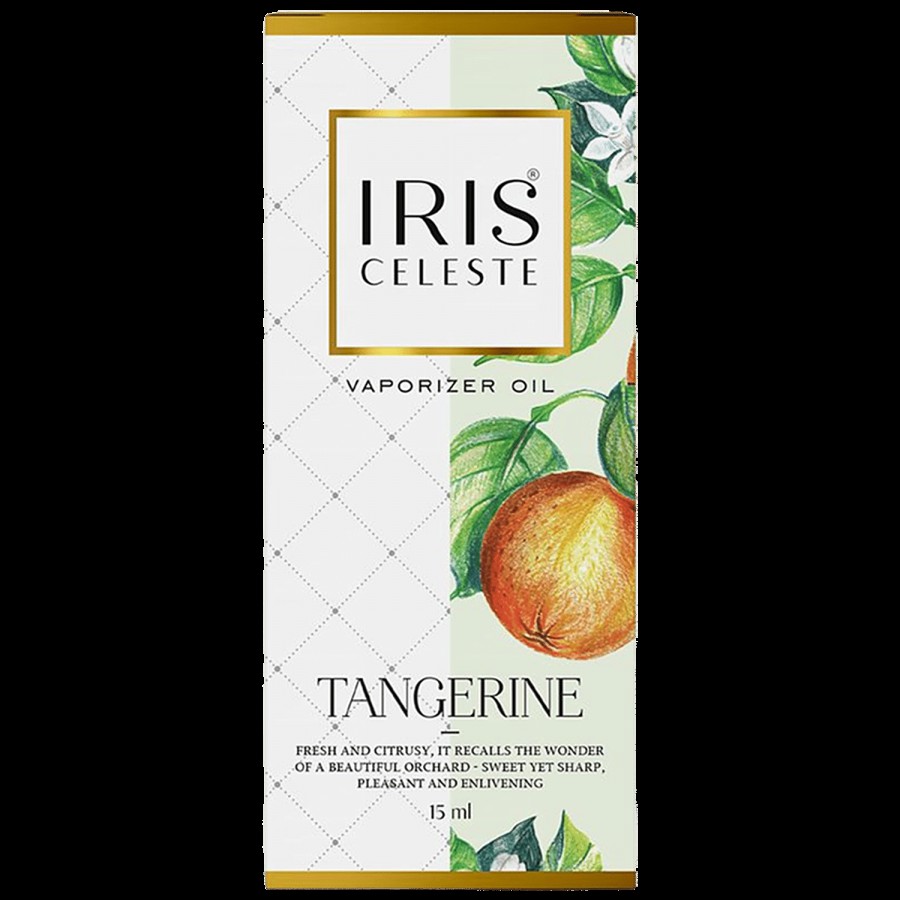 Iris Celeste Vaporizer Oil - Tangerine Fragrance