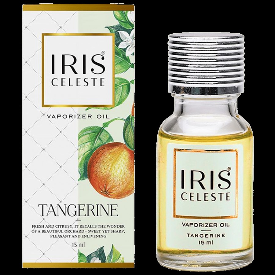 Iris Celeste Vaporizer Oil - Tangerine Fragrance