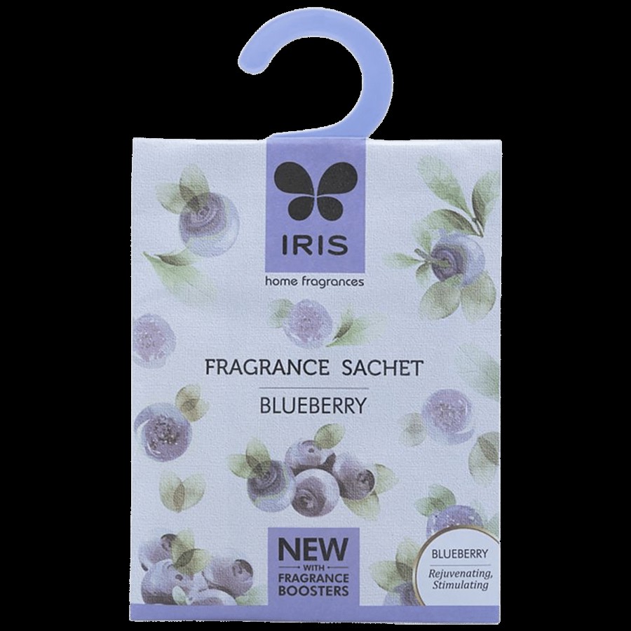 Iris Fragrance Sachet - Blueberry Fragrance