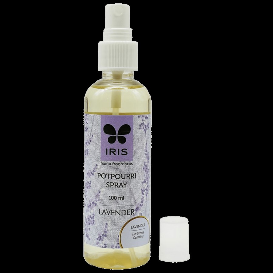 Iris Home Fragrances Potpourri Spray Lavender Stimulating Relaxing